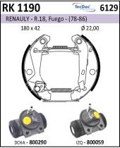 BKN RK1190 - Kit de freno premontado
