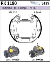 BKN RK1190 - Kit de freno premontado