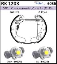 BKN RK1203 - Kit de freno premontado
