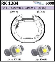 BKN RK1204 - Kit de freno premontado