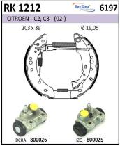 BKN RK1212 - Kit de freno premontado