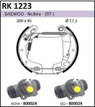 BKN RK1223 - Kit de freno premontado