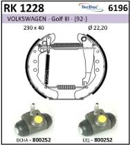 BKN RK1228 - Kit de freno premontado