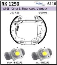 BKN RK1250 - Kit de freno premontado