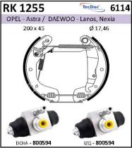 BKN RK1255 - Kit de freno premontado