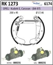 BKN RK1273 - Kit de freno premontado