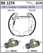 BKN RK1274 - Kit de freno premontado