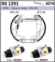 BKN RK1291 - Kit de freno premontado