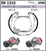 BKN RK1310 - Kit de freno premontado