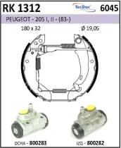 BKN RK1312 - Kit de freno premontado