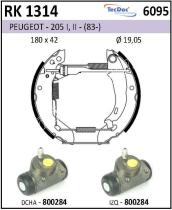 BKN RK1314 - Kit de freno premontado