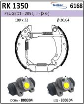 BKN RK1350 - Kit de freno premontado