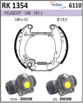 BKN RK1354 - Kit de freno premontado