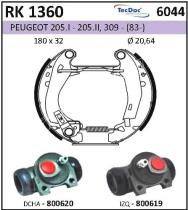 BKN RK1360 - Kit de freno premontado