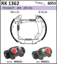 BKN RK1362 - Kit de freno premontado