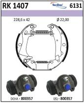 BKN RK1407 - Kit de freno premontado