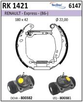 BKN RK1421 - Kit de freno premontado