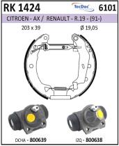 BKN RK1424 - Kit de freno premontado