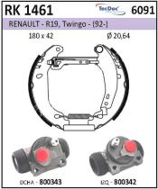 BKN RK1461 - Kit de freno premontado