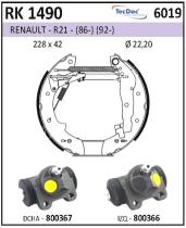 BKN RK1490 - Kit de freno premontado