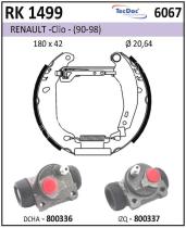 BKN RK1499 - Kit de freno premontado