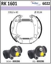 BKN RK1601 - Kit de freno premontado