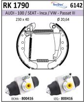 BKN RK1790 - Kit de freno premontado