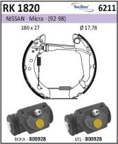 BKN RK1820 - Kit de freno premontado