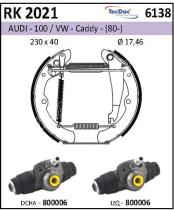 BKN RK2021 - Kit de freno premontado