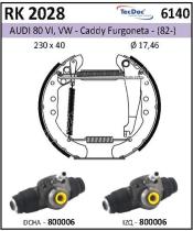 BKN RK2028 - Kit de freno premontado