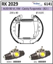 BKN RK2029 - Kit de freno premontado