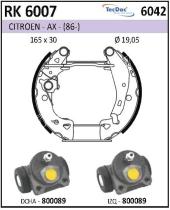 BKN RK6007 - Kit de freno premontado