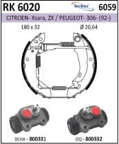 BKN RK6020 - Kit de freno premontado