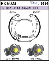 BKN RK6023 - Kit de freno premontado