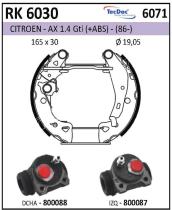 BKN RK6030 - Kit de freno premontado