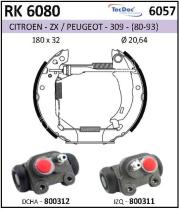 BKN RK6080 - Kit de freno premontado