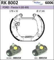 BKN RK8002 - Kit de freno premontado