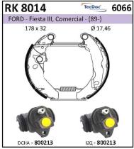 BKN RK8014 - Kit de freno premontado
