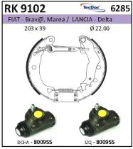 BKN RK9102 - Kit de freno premontado
