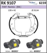 BKN RK9107 - Kit de freno premontado