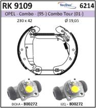 BKN RK9109 - Kit de freno premontado
