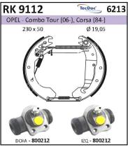 BKN RK9112 - Kit de freno premontado