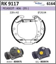 BKN RK9117 - Kit de freno premontado