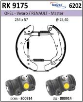 BKN RK9175 - Kit de freno premontado