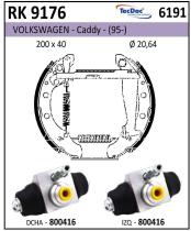 BKN RK9176 - Kit de freno premontado