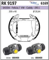 BKN RK9197 - Kit de freno premontado