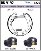 BKN RK9192 - Kit de freno premontado