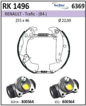 BKN RK1496 - Kit de freno premontado