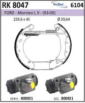 BKN RK8047 - Kit de freno premontado