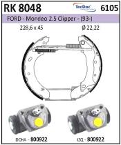 BKN RK8048 - Kit de freno premontado